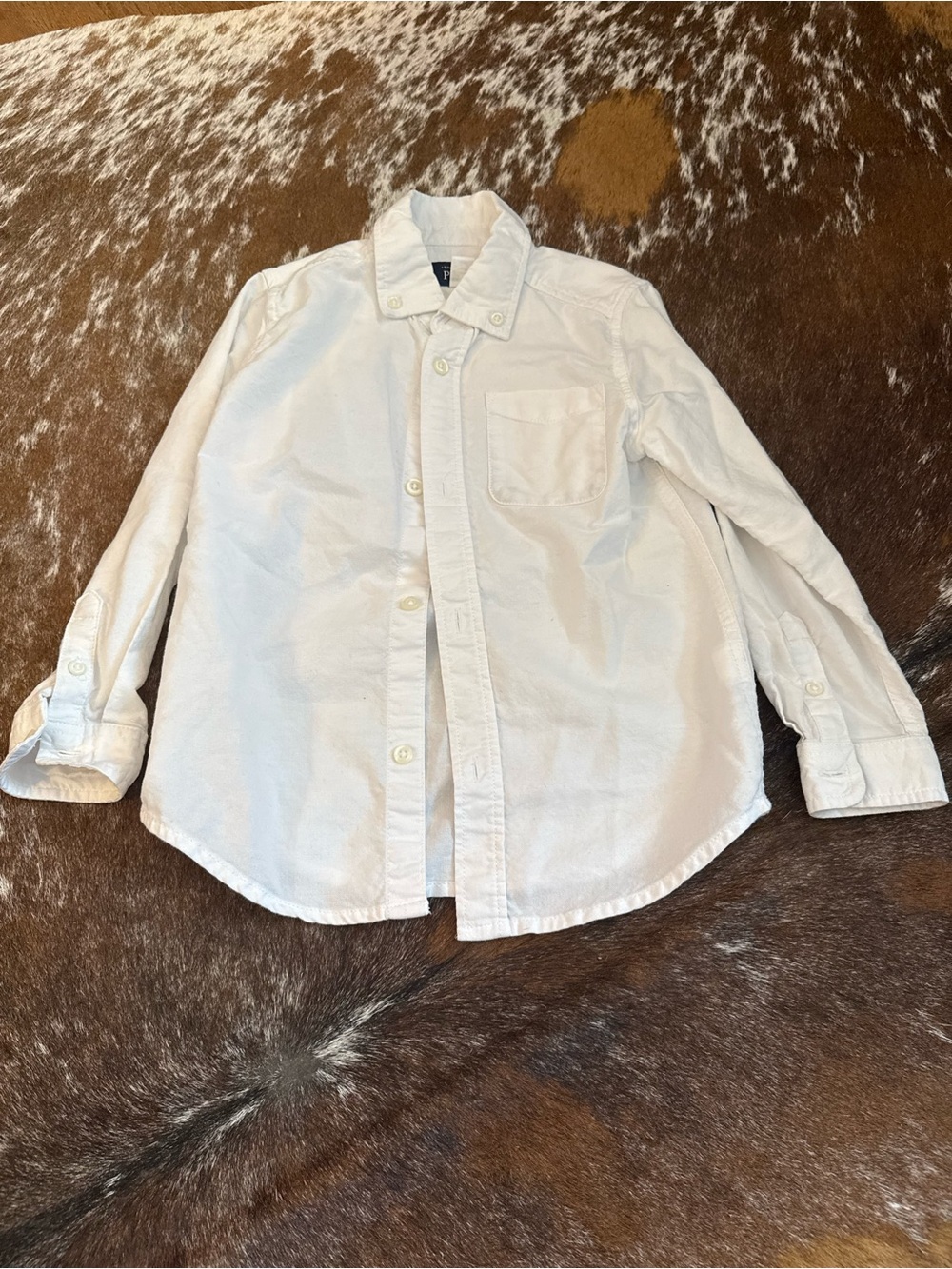 The Children's Place White Button-Down Shirt for Kids